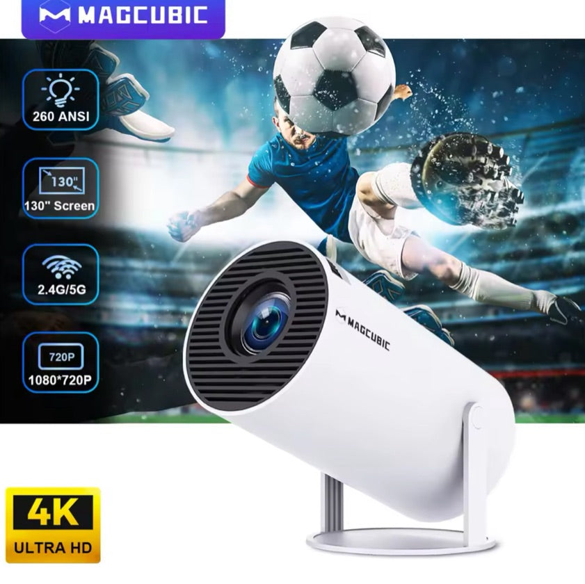 PROYECTOR HY300 PRO RESOLUCION ULTRA HD 4K